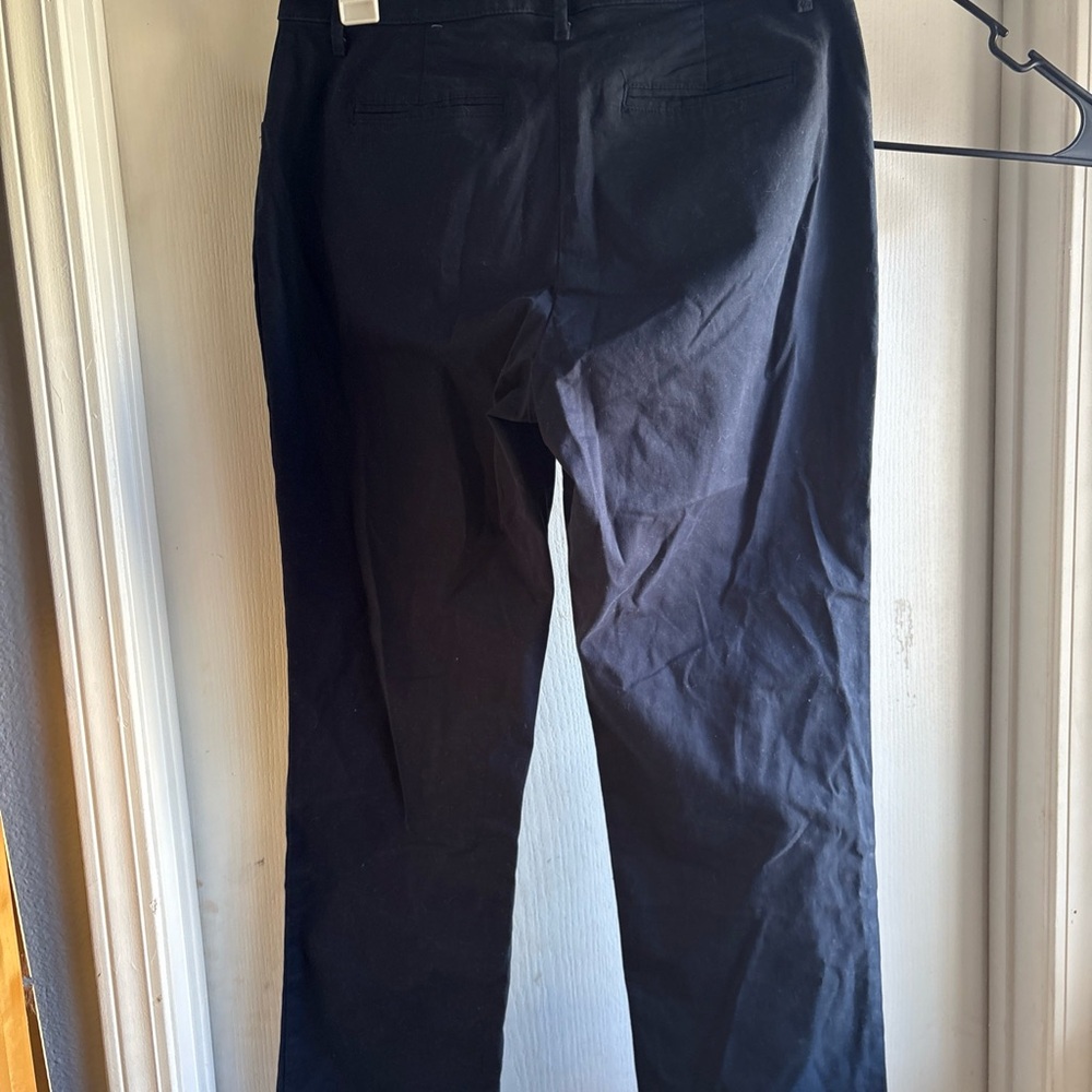 Lee Women's Black Straight Leg Pants